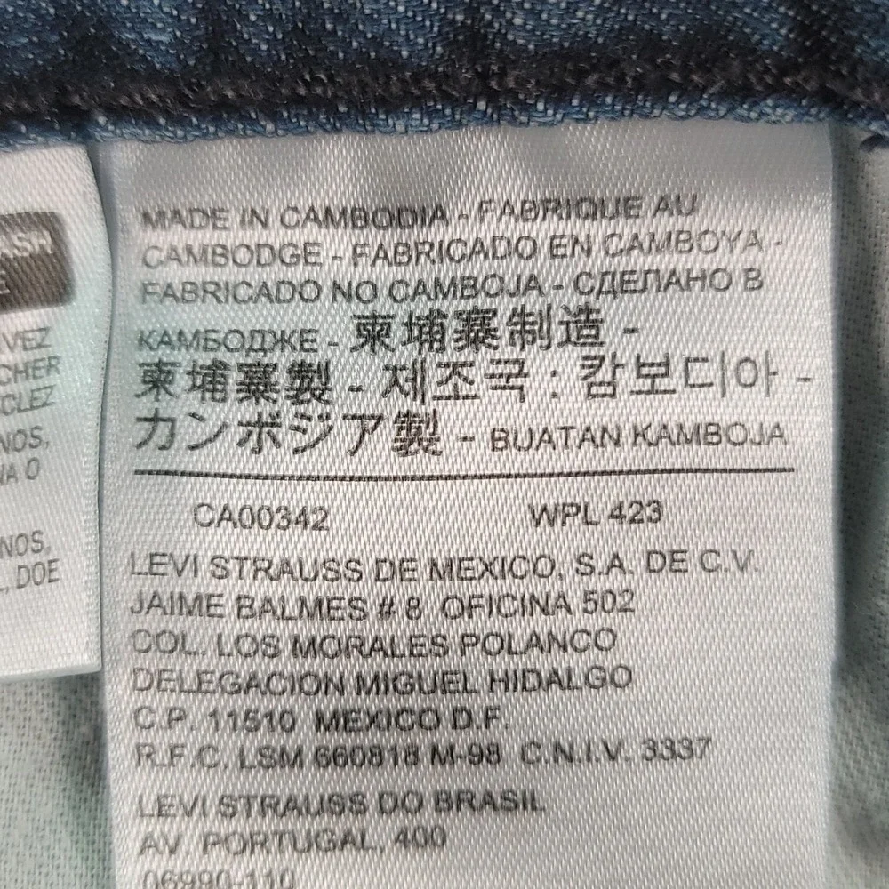 Levi's 559 Relaxed Straight Jeans Mens 31x32 Blue Denim Medium Wash Y2k Style